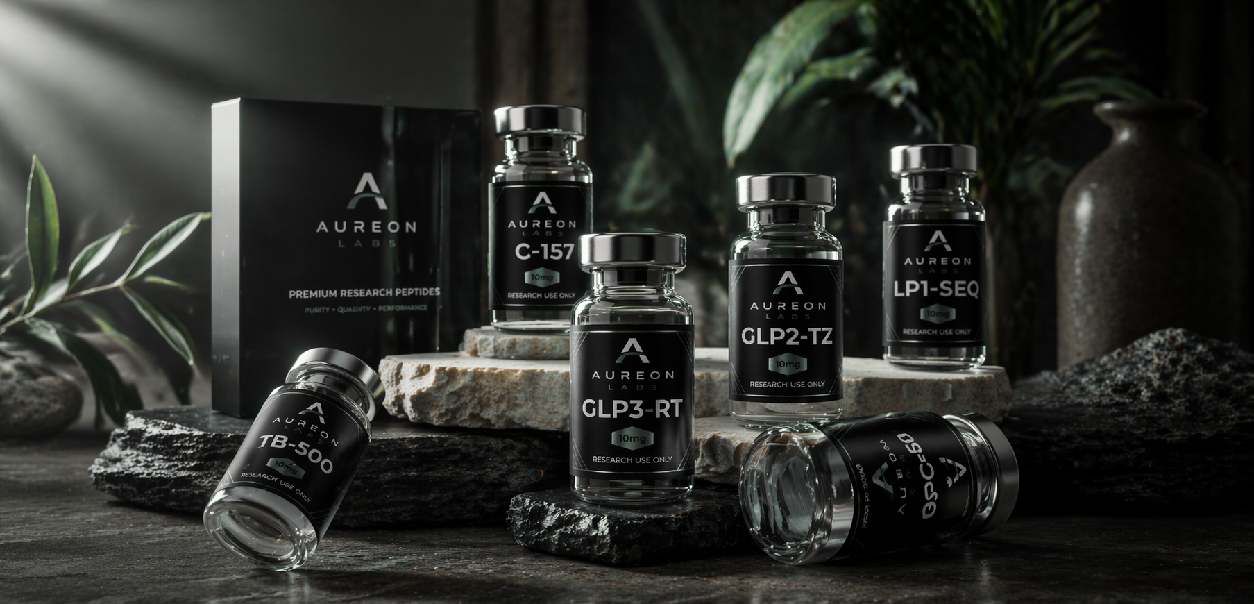 Aureon Labs peptide lineup